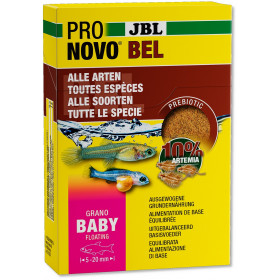 JBL PRONOVO BEL GRANO BABY 3 x 10ml -Комп. за отглеждане на малки живородни аквариумни рибки -гранула